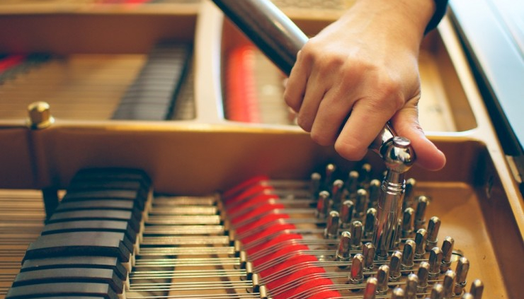 Afinación de piano