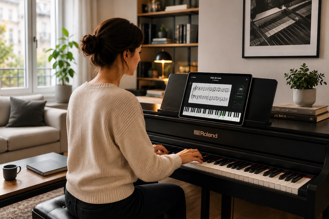 Aplicaciones para Aprender Piano con Inteligencia Artificial guía 2026