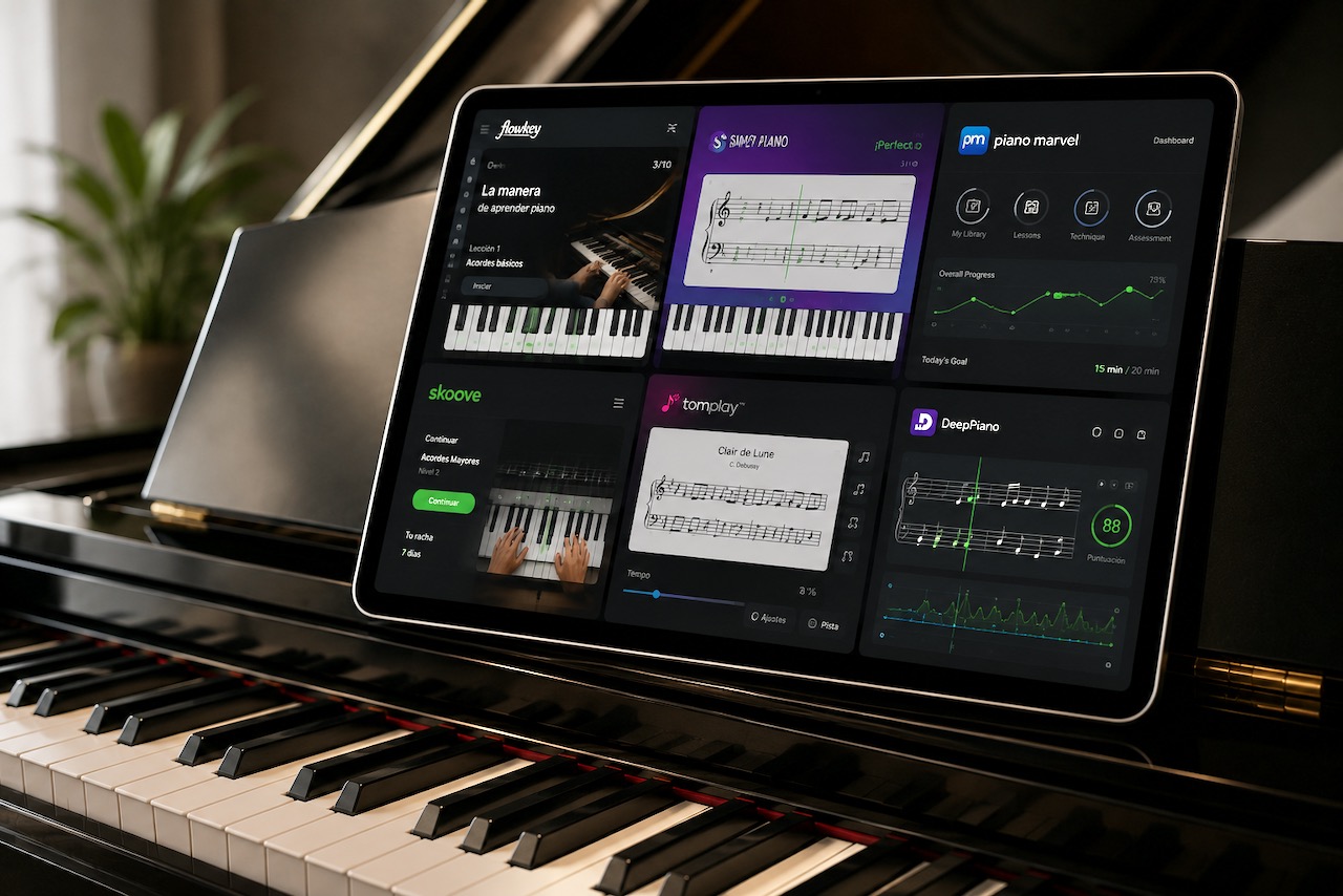 Aplicaciones para Aprender Piano con Inteligencia Artificial guía 2026