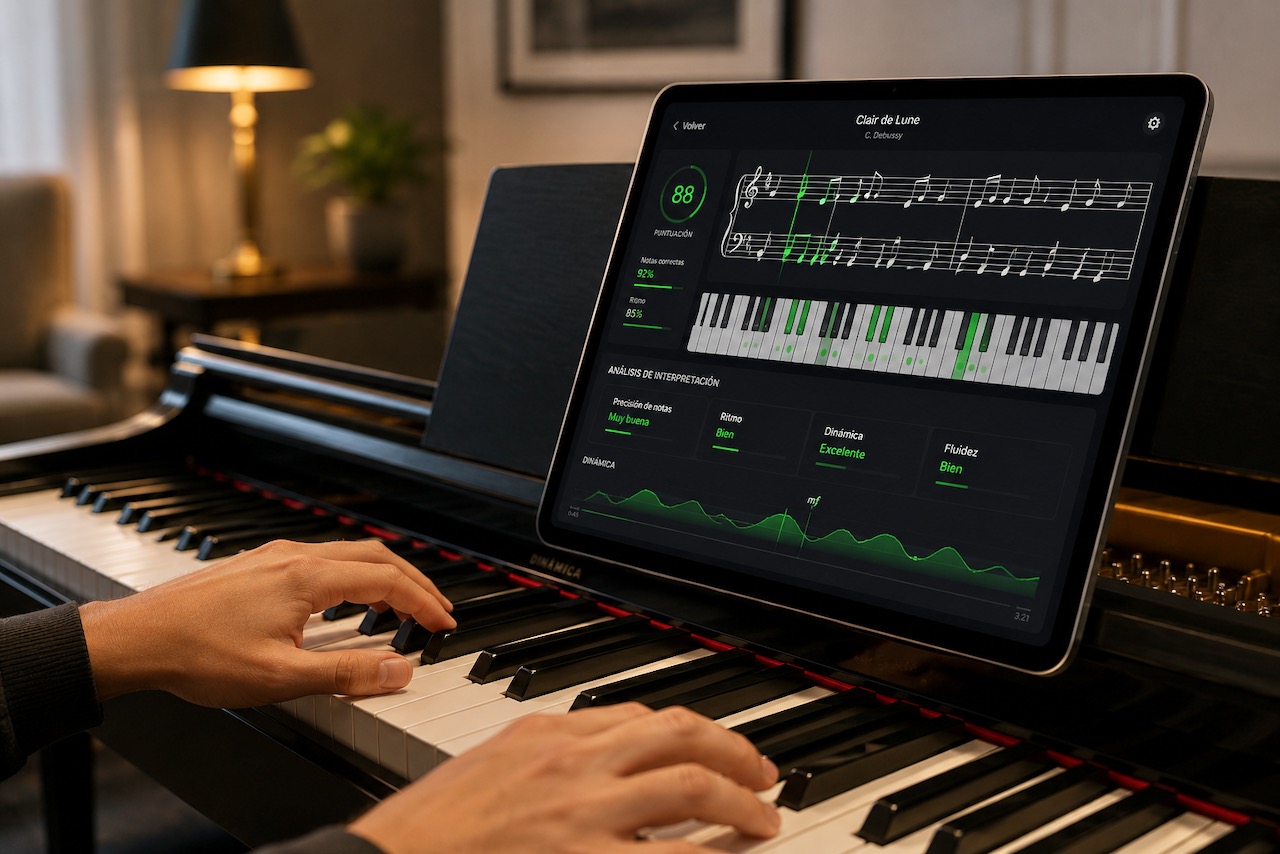 Aplicaciones para Aprender Piano con Inteligencia Artificial guía 2026