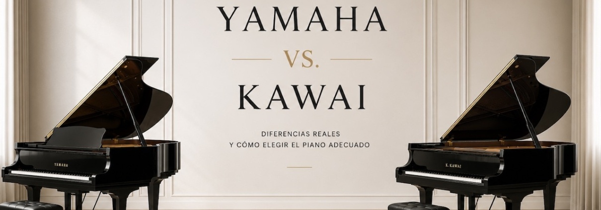 Yamaha vs. Kawai diferencias reales y cómo elegir el piano adecuado, Yamaha vs Kawai