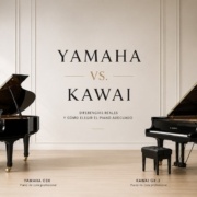Yamaha vs. Kawai diferencias reales y cómo elegir el piano adecuado